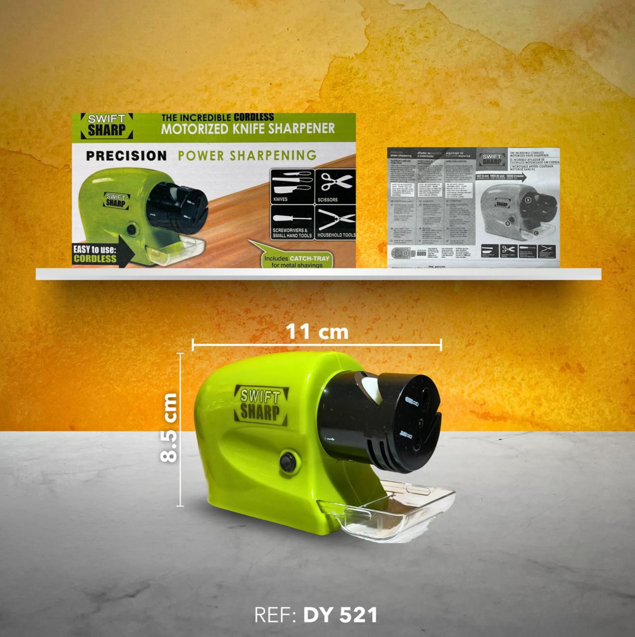 AFILADOR ELÉCTRICO INALÁMBRICO SWIFT SHARP