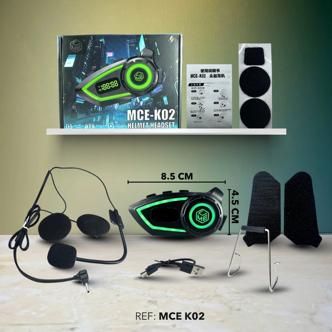COMUNICADOR PARA CASCO MCE K02
