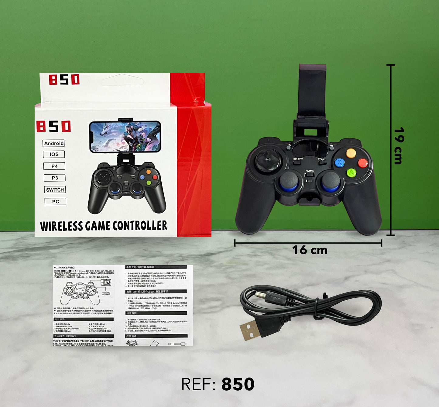 CONTROL DE CONSOLA PARA CELULAR 850
