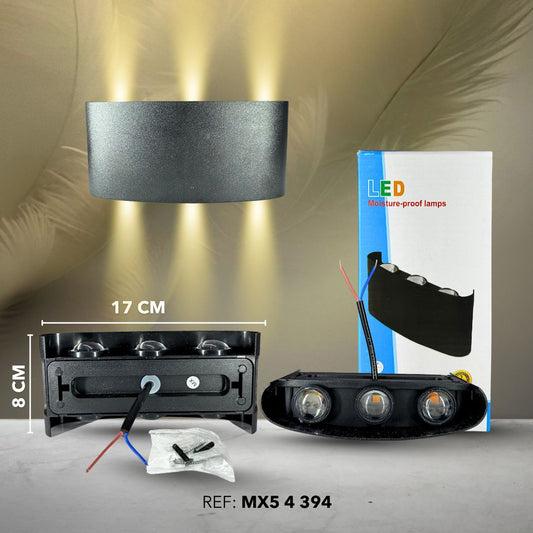 LÁMPARA DECORATIVA DE PAREDES BANAMURO MX5 4 394