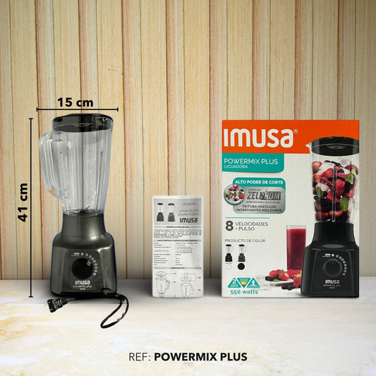 LICUADORA POWERMIX PLUS 550W IMUSA